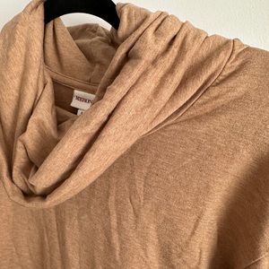 Camel cozy tunic